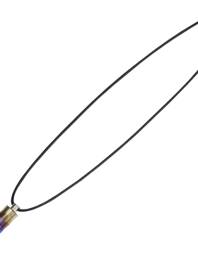 纯钛创意波纹收纳吊坠