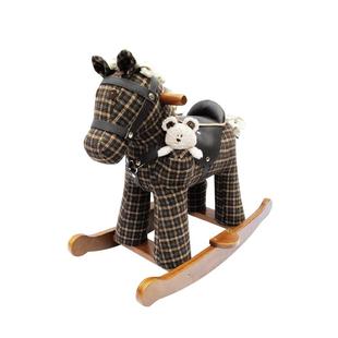 littlebirdtoldme小木马儿童实木摇摇马宝宝生日周岁礼物婴儿玩具