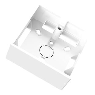 50个明装底盒86型明线盒明盒插座盒子开关接线盒底座PVC连体超薄