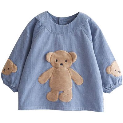 宝宝罩衣男女儿童纯棉灯芯绒加厚