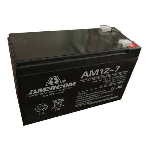 艾默科蓄电池AM12712V7AH机房UPS电源配套消防照明EPS直流屏
