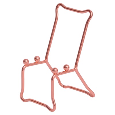 2024新款手机支架金属创意椅支撑架懒人凳子小椅子办公室桌面摆件