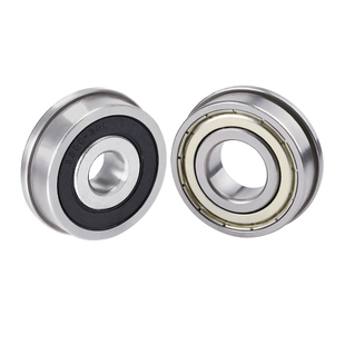 带法兰挡边深沟球轴承大全F6000 F6800内径10 12 15 17 20 25-50