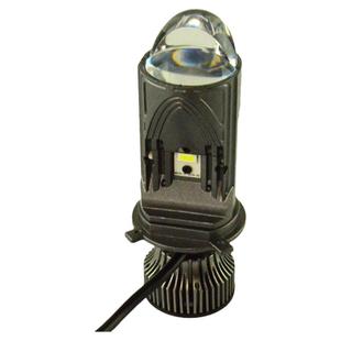 激光大灯H4超亮汽车LED灯泡远近一体货车改装三光自带双透镜摩托