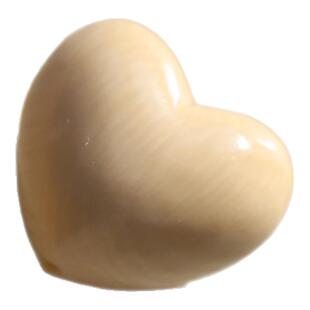 天然保真猛犸牙雕屁桃爱心个性手串文玩配饰圆珠锁骨链屁桃心提溜