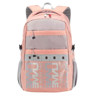 台湾unme初中生书包大容量高中生中学男轻便三到六减负防水背包女