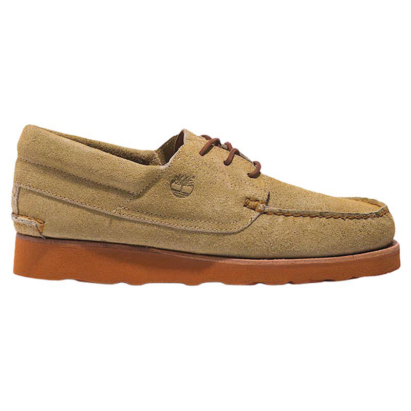 Timberland添柏岚户外男鞋橡胶防滑牛皮三眼休闲船鞋乐福鞋A2A11