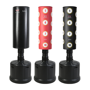 九日山拳击沙袋散打立式家用不倒翁成人儿童跆拳道训练沙包器材