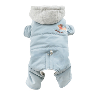 趣派泰迪狗狗衣服2026新款冬装四脚棉衣保暖双层加厚户外玩耍防水