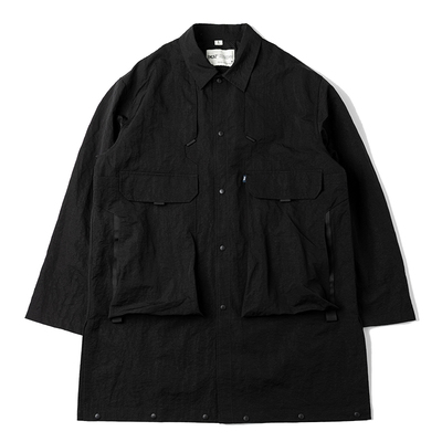 TMCAZ翻领四季宽松可变形长夹克