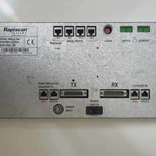 Lot of 1 Used Rapiscan Metor 6S Mels 5208