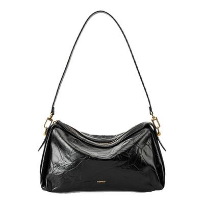 红谷包包2025新款真皮单肩斜挎包