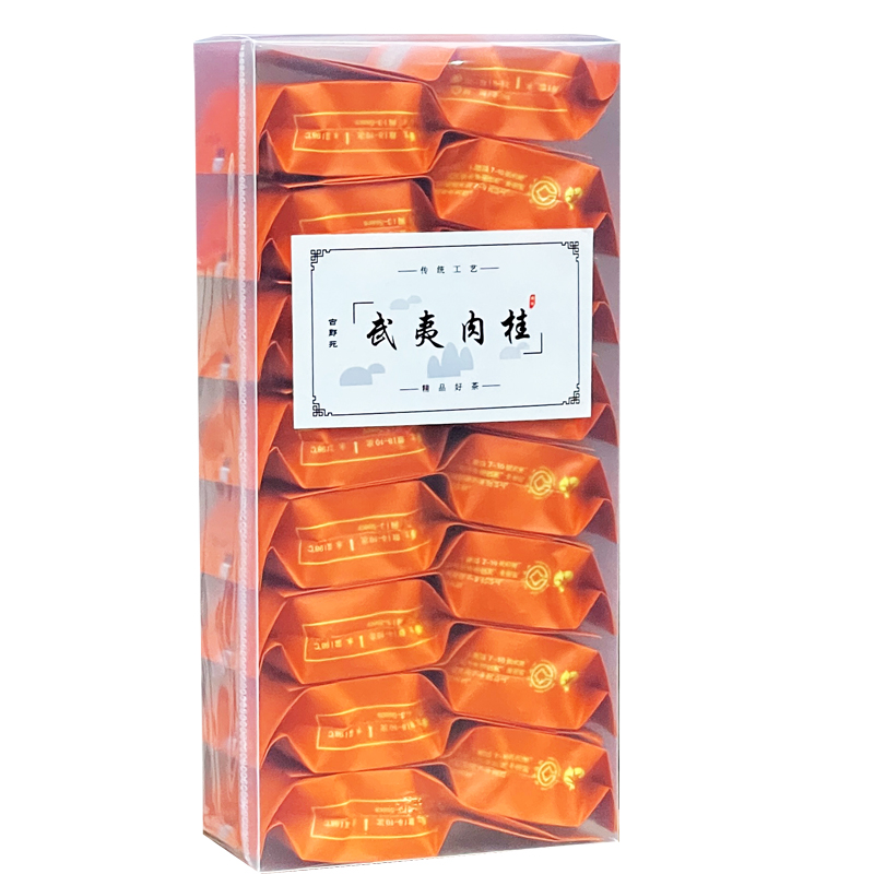 古郎苑中端岩茶肉桂花果香桂皮味大红袍正岩乌龙茶浓香型茶叶128g