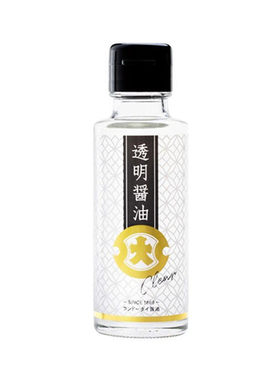 日本原装进口字牌透明酱油