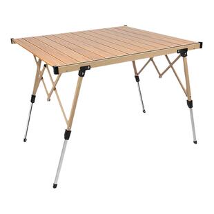 SunnyFeel山扉户外露营聚餐野外营地桌折叠桌子野营铝合金蛋卷桌