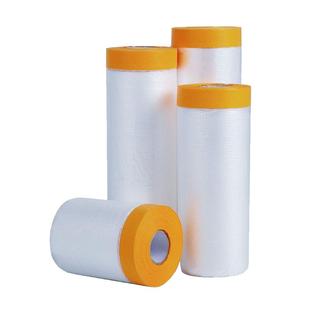 油漆遮蔽膜和纸美纹纸胶带装修汽车防灰尘家具喷涂漆保护膜墙面