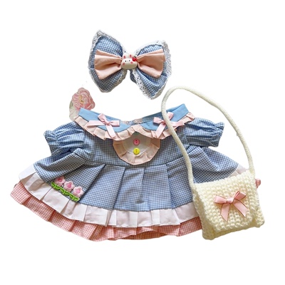 原创娃衣适用13寸S玲娜贝儿饼饼衣服春夏着替装50cm星黛露M码可穿