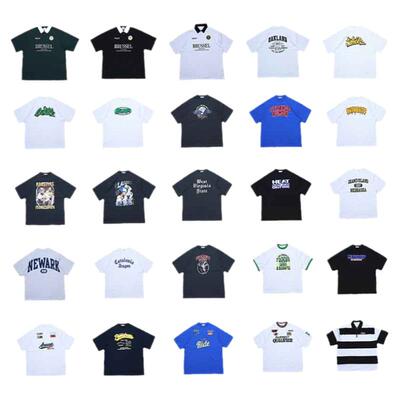 日线潮牌街头复古纯棉短袖