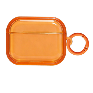 简约纯色透明软壳多巴胺适用于苹果AirPods4代蓝牙耳机保护套新款苹果Pro3耳机壳Pro2代男女生轻奢创意少女心