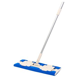 奇丽屋懒人平板拖把无水痕清洁家用墩布拖地神器夹抹布拖布一拖净