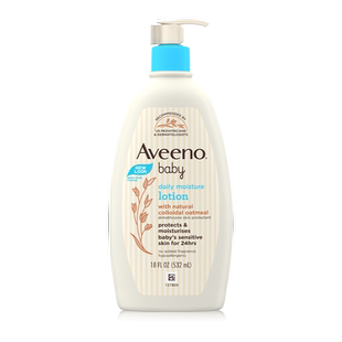 【自营】Aveeno 艾惟诺婴儿润肤乳身体乳532ml宝宝面霜滋润保湿