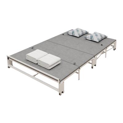 折叠乳胶椰棕多功能午休床抽拉式