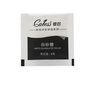 Caless白糖包黑咖啡伴侣纯正咖啡调糖伴侣小包星巴克同款3gX100包