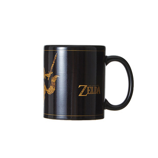 任天堂正版塞尔达马里奥遇热变色马克杯子Pyramid周边陶瓷礼物