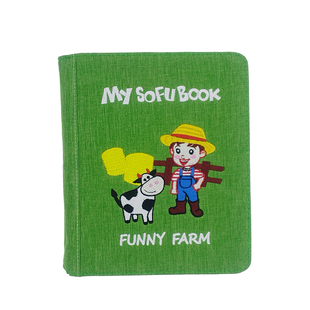 mysofubook早教土豪布书蒙特梭利宝宝儿童撕不烂婴儿玩具周岁礼物