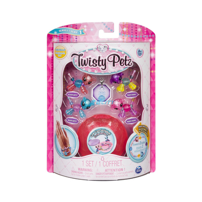 美国twisty petz翠斯蒂魔法变形手工链项链串珠女孩儿童礼物玩具