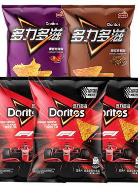 F1联名多力多滋非油炸玉米片
