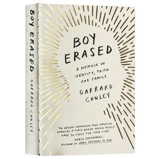 被抹去的男孩 英文原版小说 Boy Erased 英文版同名电影原著小说 救赎 勇气 Garrard Conley 进口原版书 可搭爱你西蒙