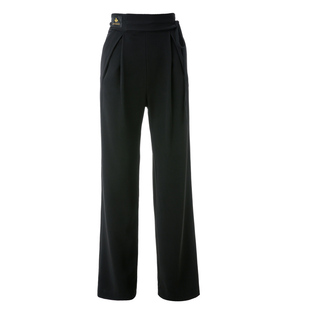 朵俏拉丁舞服直筒裤女舞蹈服专业表演服长裤新款练功服高级感舞裤