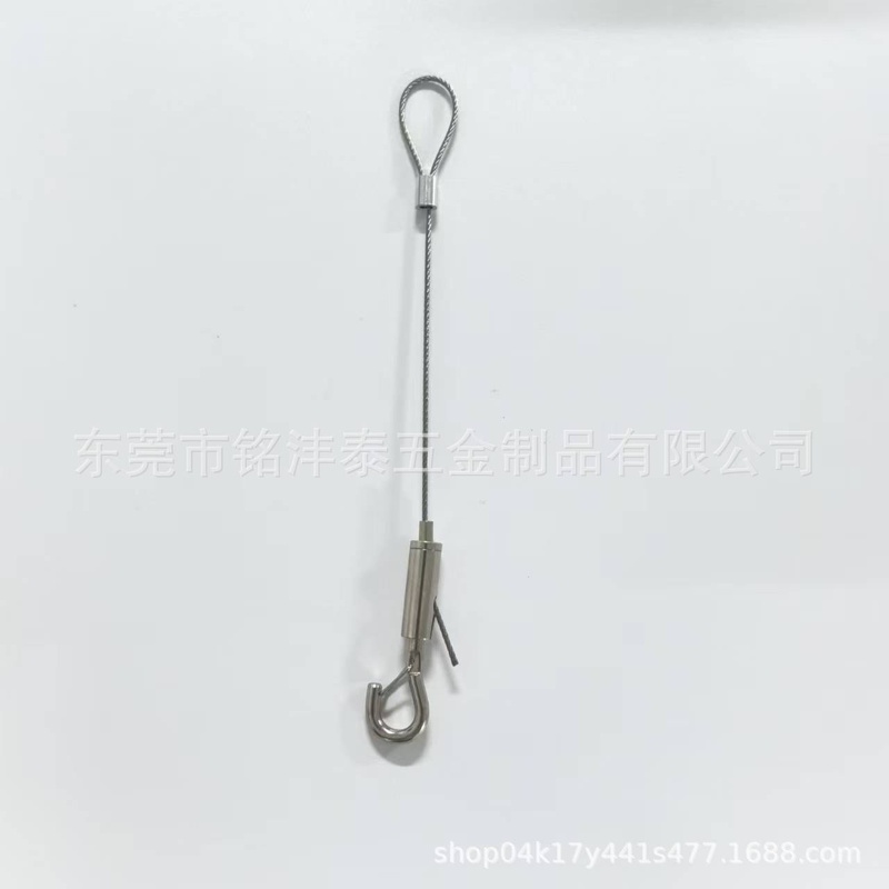 钢丝吊绳货柜钢丝绳连接保险绳植物灯升降绳画框304不锈钢