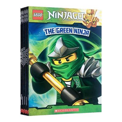 英文原版乐高幻影忍者系列9册