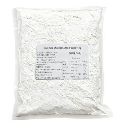 东北马铃薯淀粉勾芡粉皮锅包肉