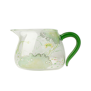 三勤堂元宝玻璃公道杯大容量耐高温分茶器高硼硅加厚茶海高档茶具