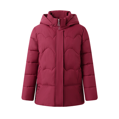 中老年妈妈羽绒棉服短款老太太冬季棉袄大码老人棉衣奶奶冬装外套