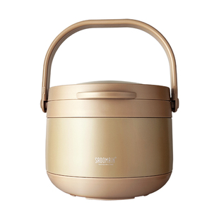 仙德曼焖烧锅家用316不锈钢免火再煮大容量保温真空提锅节能锅