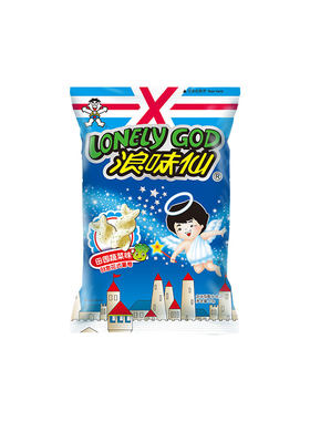 旺旺新品浪味仙胡辣汤味虎邦联名款魔鬼辣味薯片装芝士球休闲零食