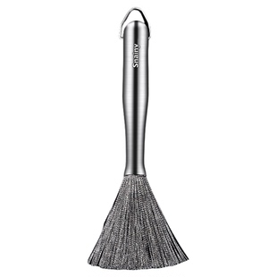 锅刷不锈钢家用洗锅专用刷子刷锅神器长柄清洁钢丝刷不伤锅厨房用