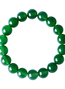绿玛瑙手串男款不掉色手链送女友