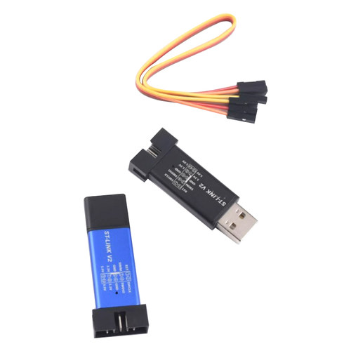 STM32仿真器编程器ST-LINK V2 STM8/stlink下载器线烧录器调试器
