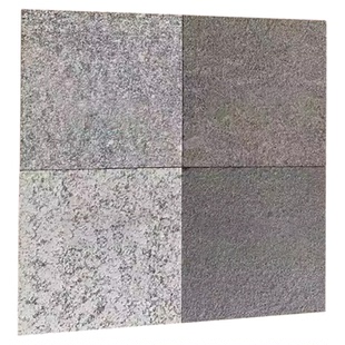 可发港澳花岗岩石材路沿石定制大理石别墅庭院样品芝麻灰出口天然