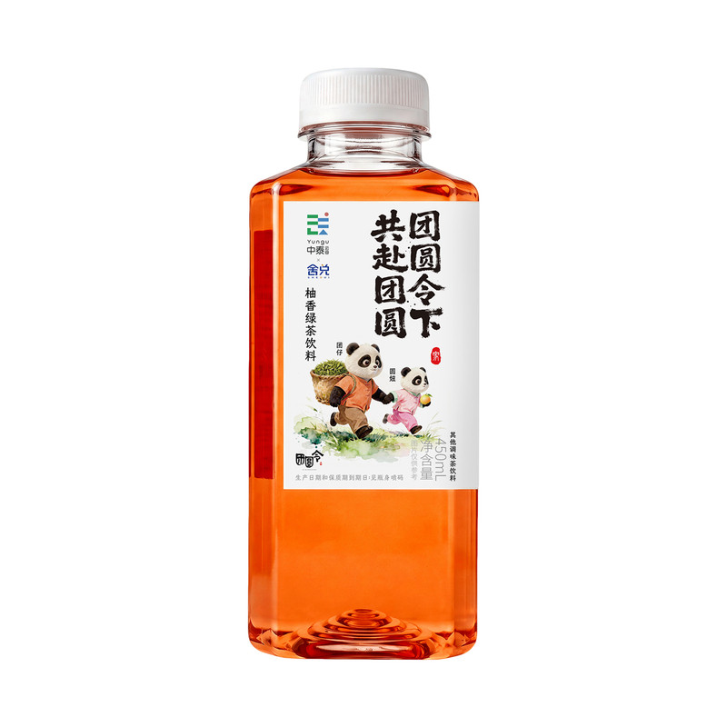 舍兑柚香绿茶0糖0脂饮料