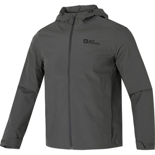 Jack wolfskin/狼爪正品连帽男士防水冲锋衣夹克5122013-6945