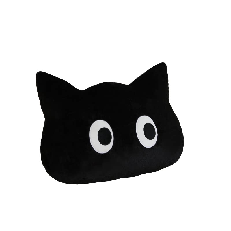 可爱猫咪头抱枕多巴胺小猫猫玩偶