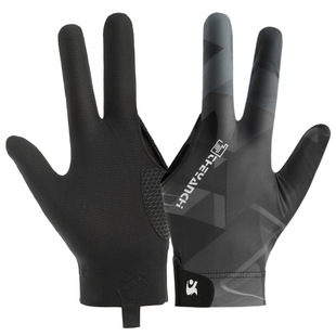 职业台球手套薄款三指透气专业高档防滑露指打桌球专用手套男士