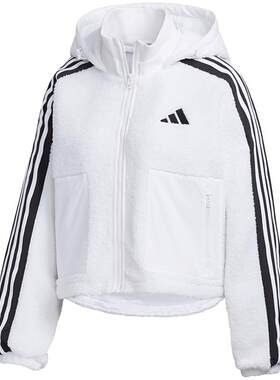 Adidas新款休闲夹克连帽运动服