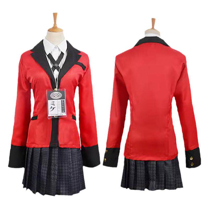 江城木狂赌之渊蛇梦子COS服黄泉月露娜校服cosplay游戏动漫服装